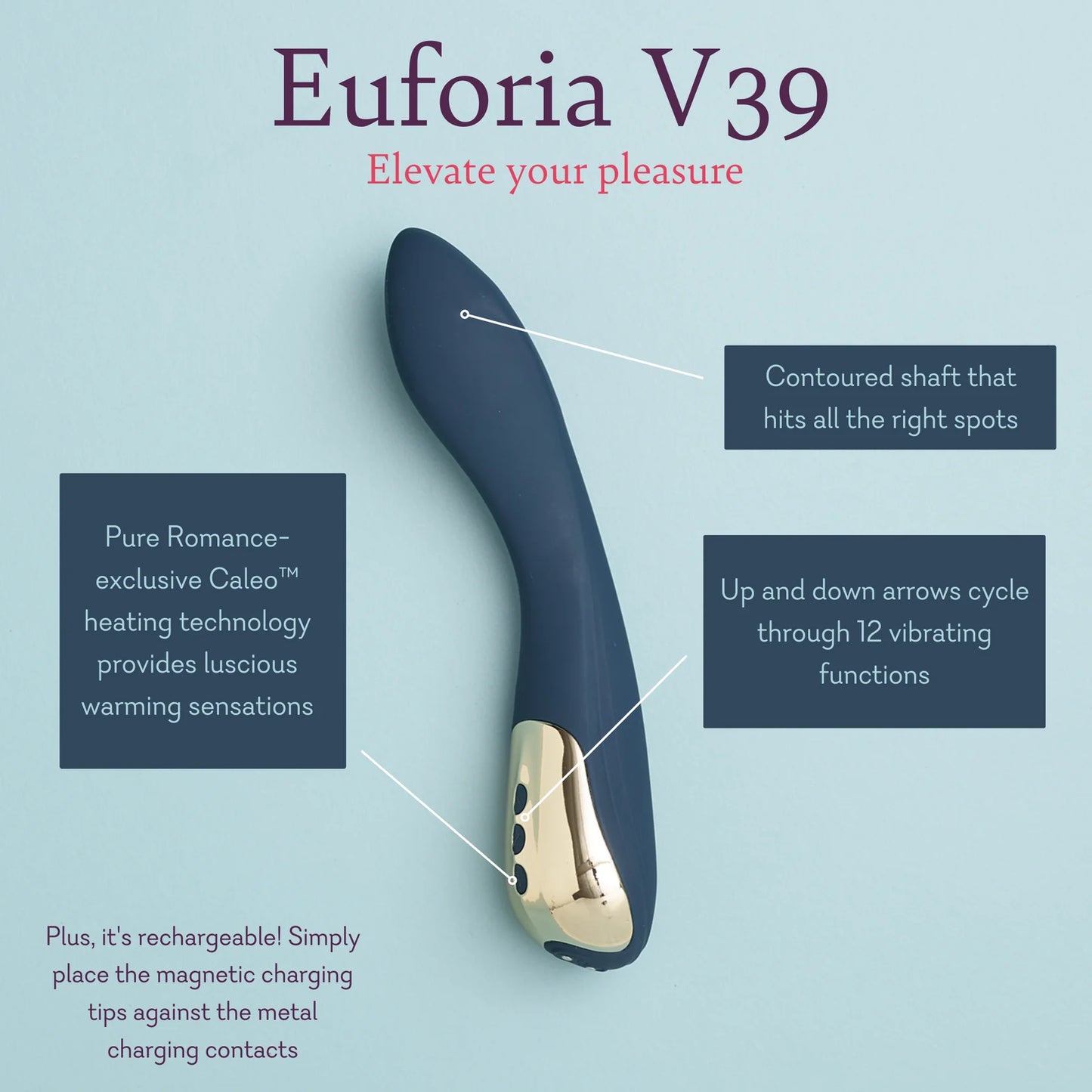 Euforia V39 Vaginal & G-spot Vibrators