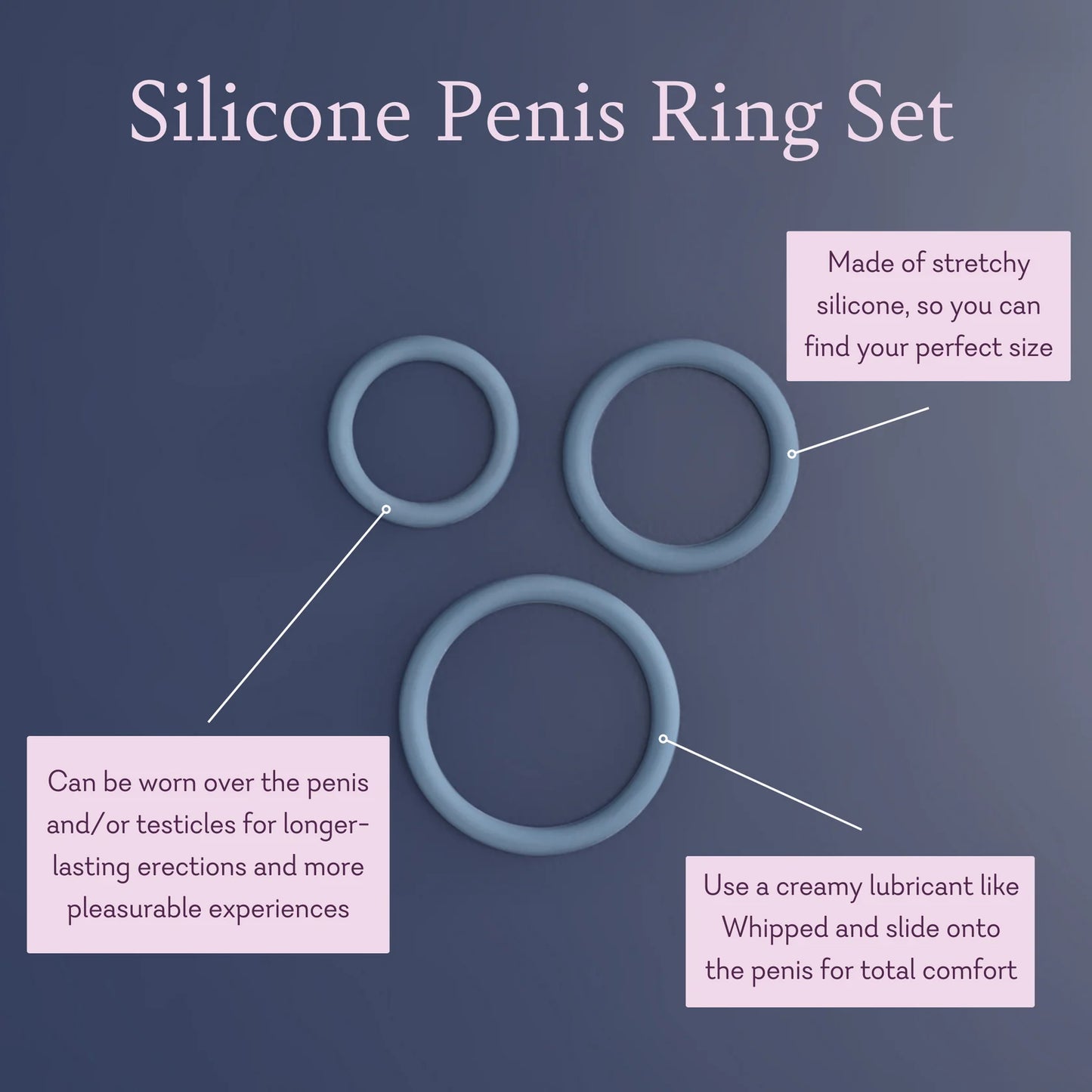 Silicone Penis Rings