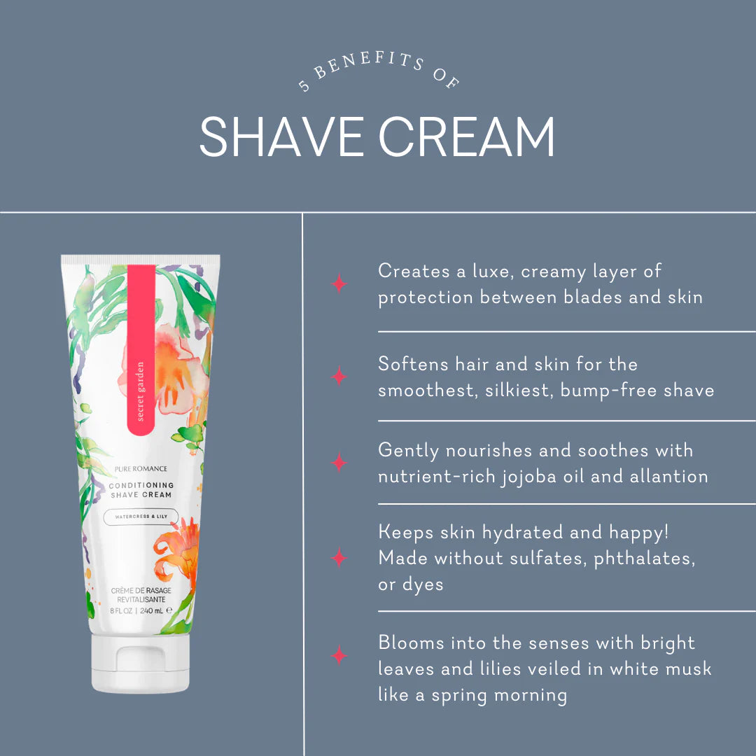 Conditioning Shave - Secret Garden
