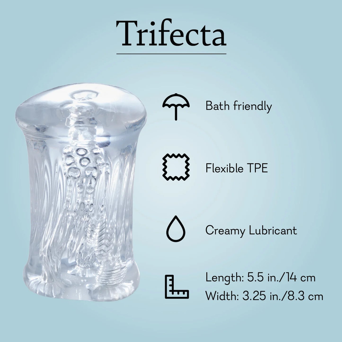 Trifecta Multi-channeled Masturbator