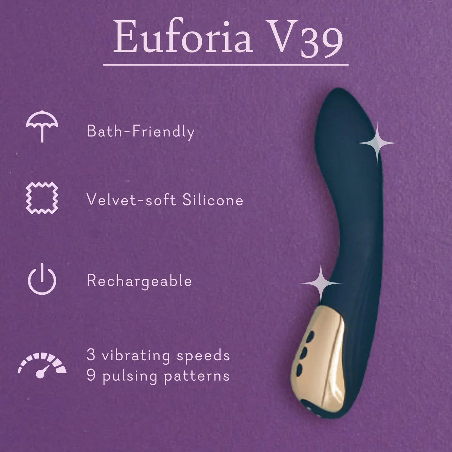 Euforia V39 Vaginal & G-spot Vibrators