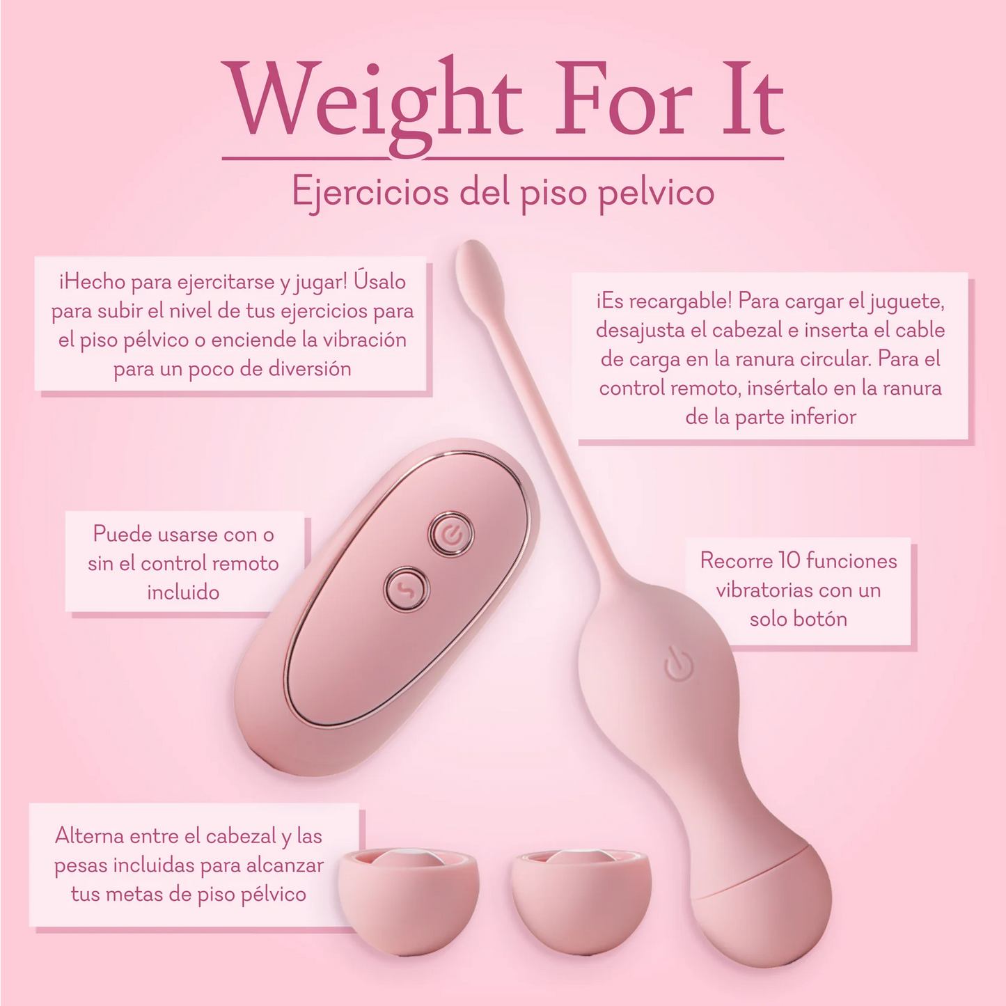 Weight For It - Pelvic Floor Fitness Pelvic Floor Fitness Set