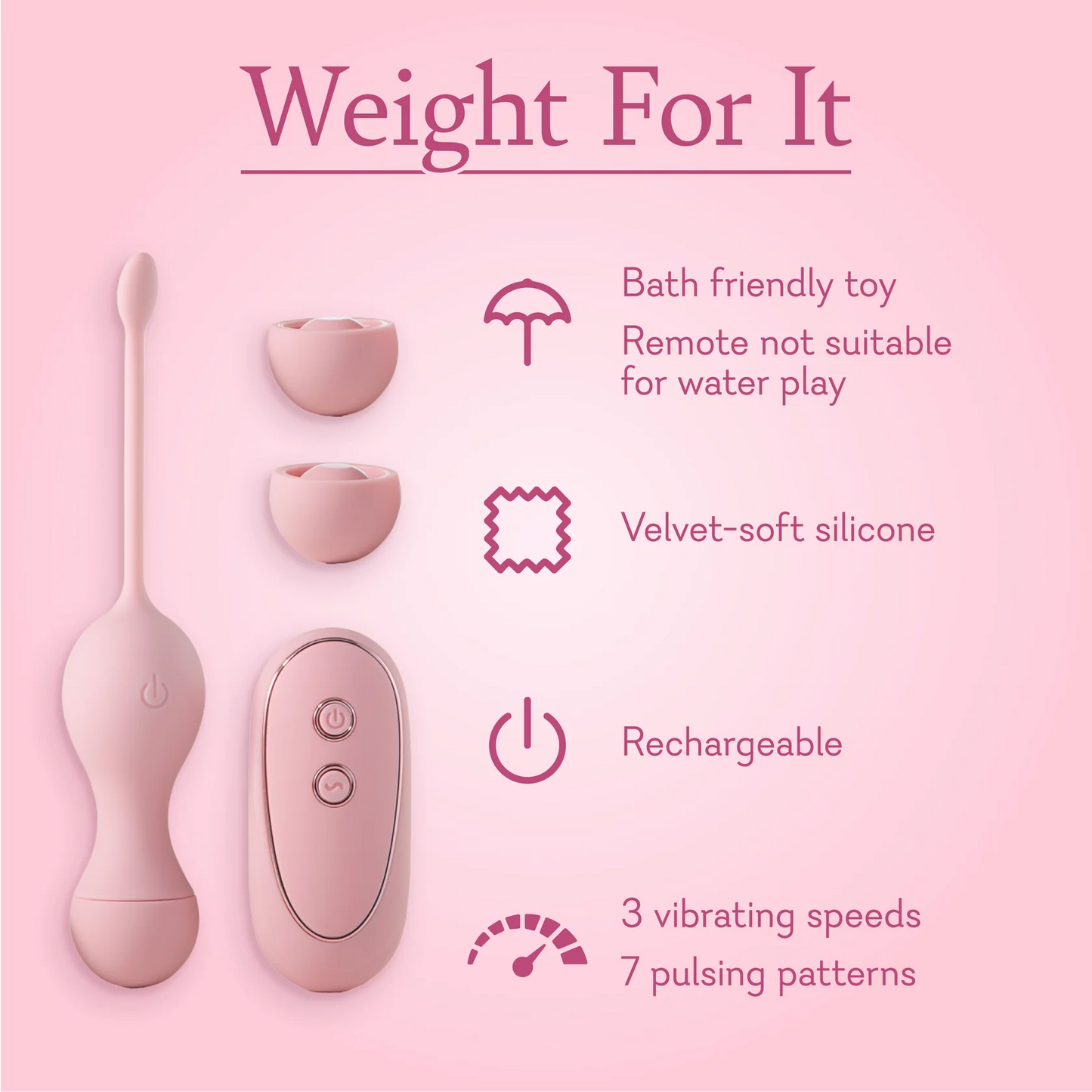 Weight For It - Pelvic Floor Fitness Pelvic Floor Fitness Set