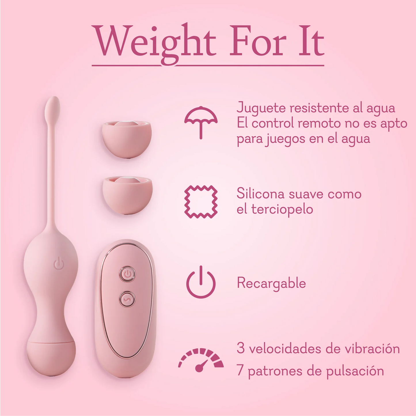 Weight For It - Pelvic Floor Fitness Pelvic Floor Fitness Set