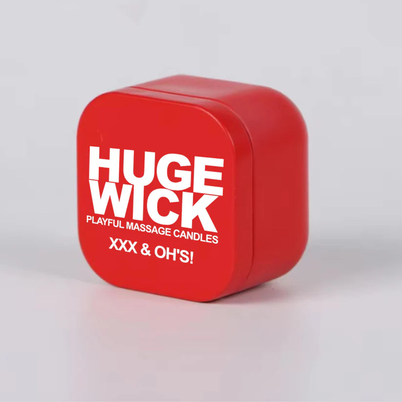 XXX & Oh's! – HugeWick Playful Massage Candle | Strawberries & Cream