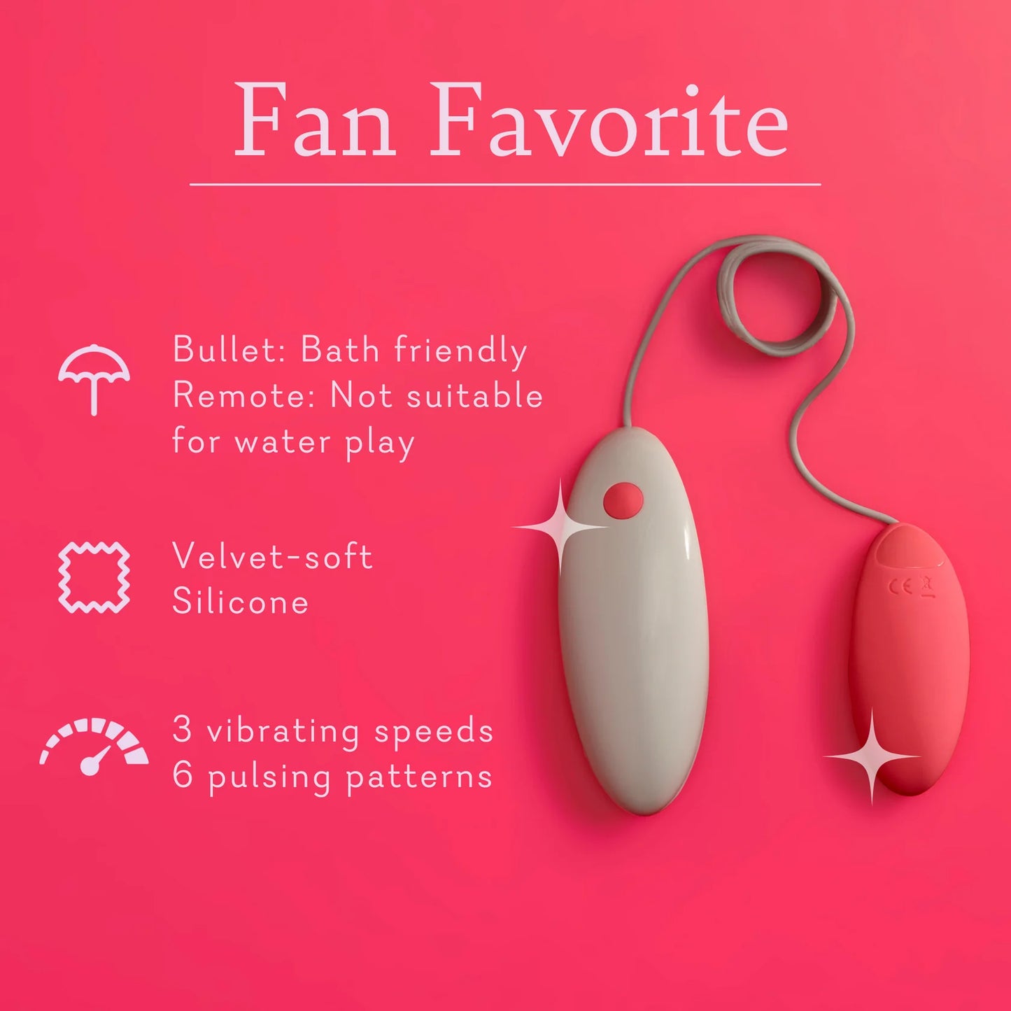 Fan Favorite Clitoral Bullet Vibrator