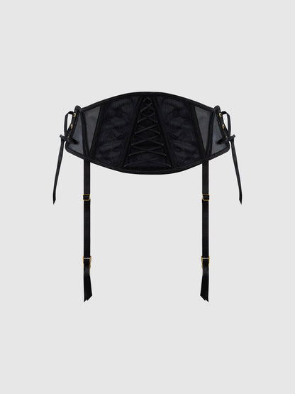 GIA LACE GARTER BELT