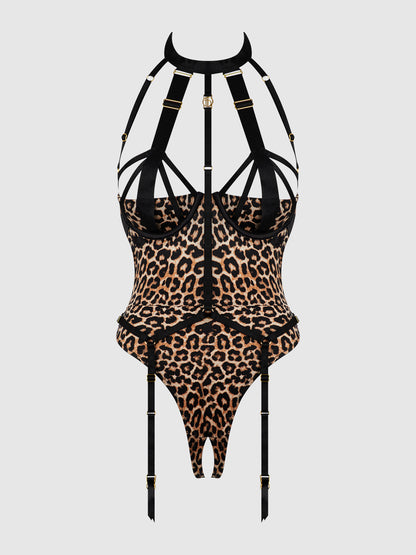 DEVON MICRO STRAPPY HARNESS TEDDY