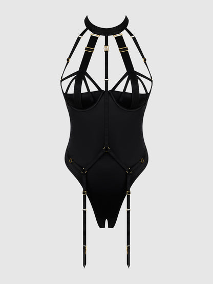 DEVON MICRO STRAPPY HARNESS TEDDY