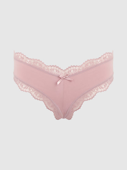 VERA MICRO & LACE TRIM G-STRING