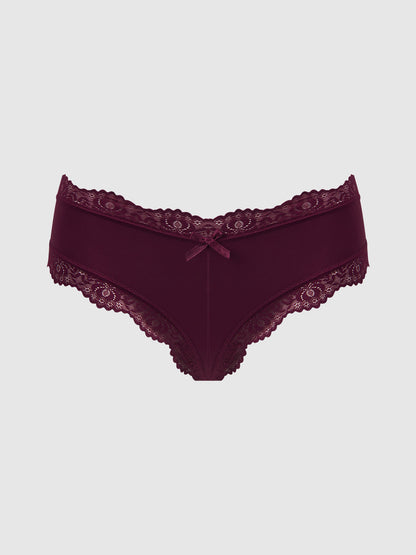 VERA MICRO & LACE TRIM G-STRING