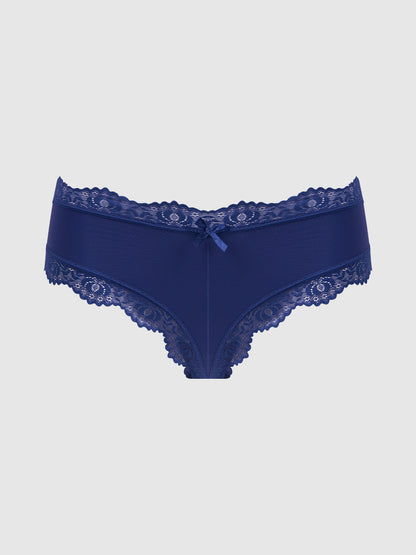 VERA MICRO & LACE TRIM G-STRING