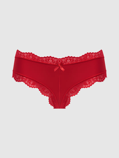 VERA MICRO & LACE TRIM G-STRING