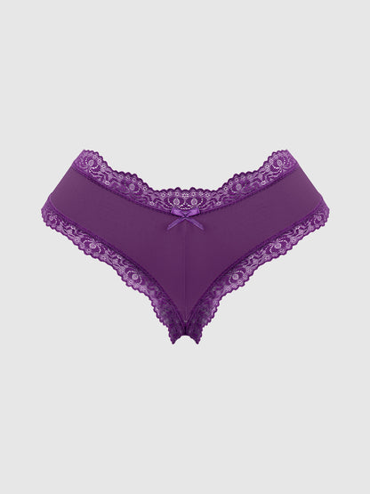 VERA MICRO & LACE TRIM G-STRING