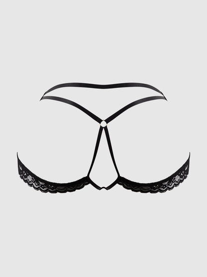 KIKI STRAPPY & BACKLESS LACE TANGA