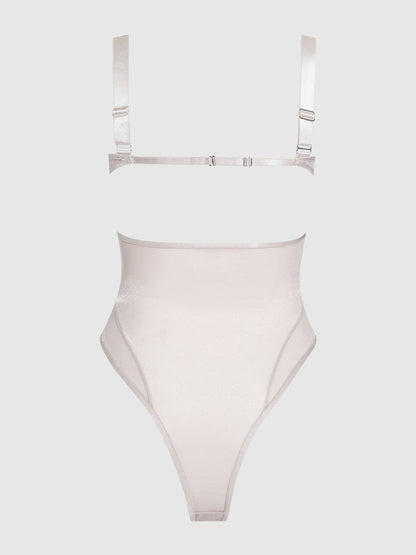 YVONE SHIMMER MESH BODYSUIT