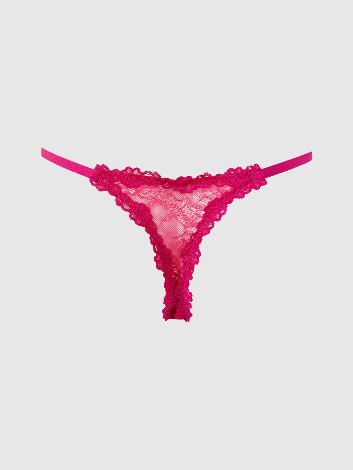 YVONE LACE SIDE SLIDER THONG