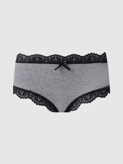VERA MICRO & LACE TRIM STRAPPY BACK CHEEKY