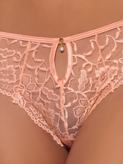 GIGI STRETCH LACE KEYHOLE TANGA