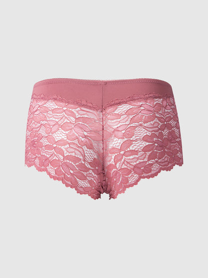 CAITLIN LACE & MICRO HIGH WAIST CHEEKY