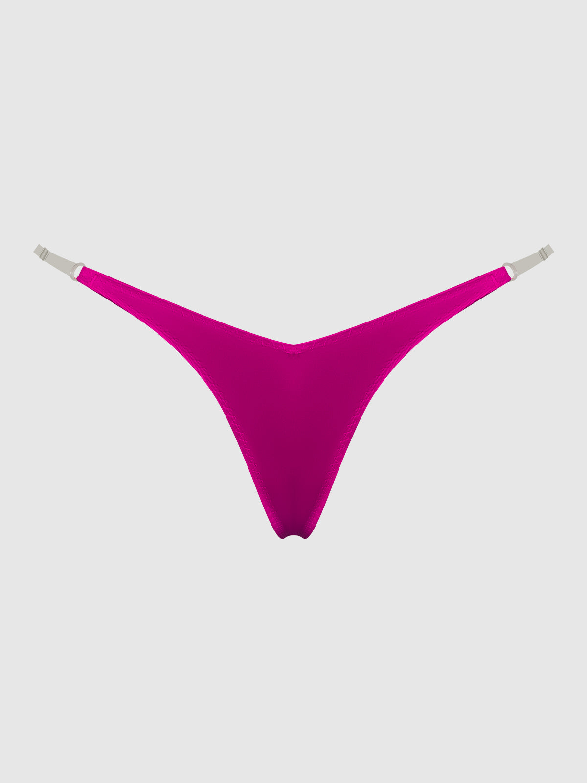 KRYSTAL CLEAR STRAP THONG