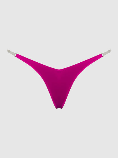 KRYSTAL CLEAR STRAP THONG