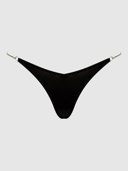 KRYSTAL RHINESTONE SIDE G-STRING