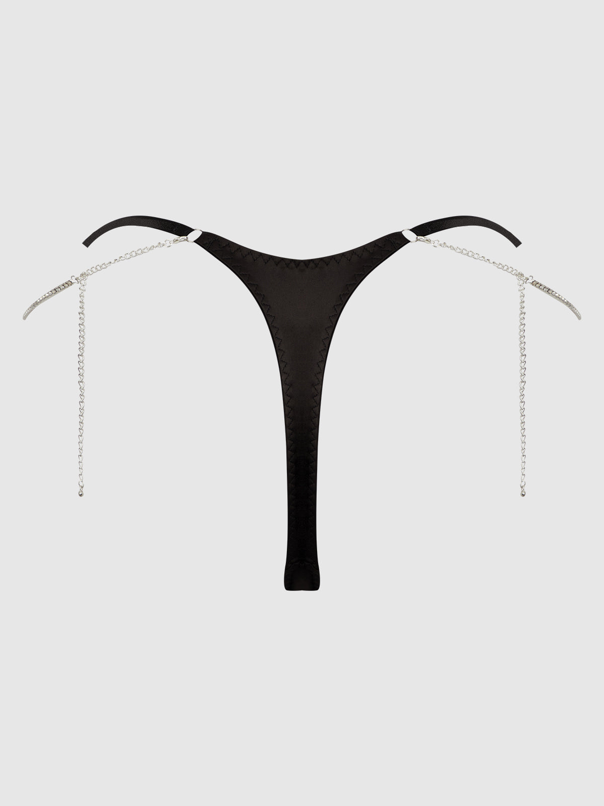 KRYSTAL RHINESTONE & SIDE SLIDER THONG