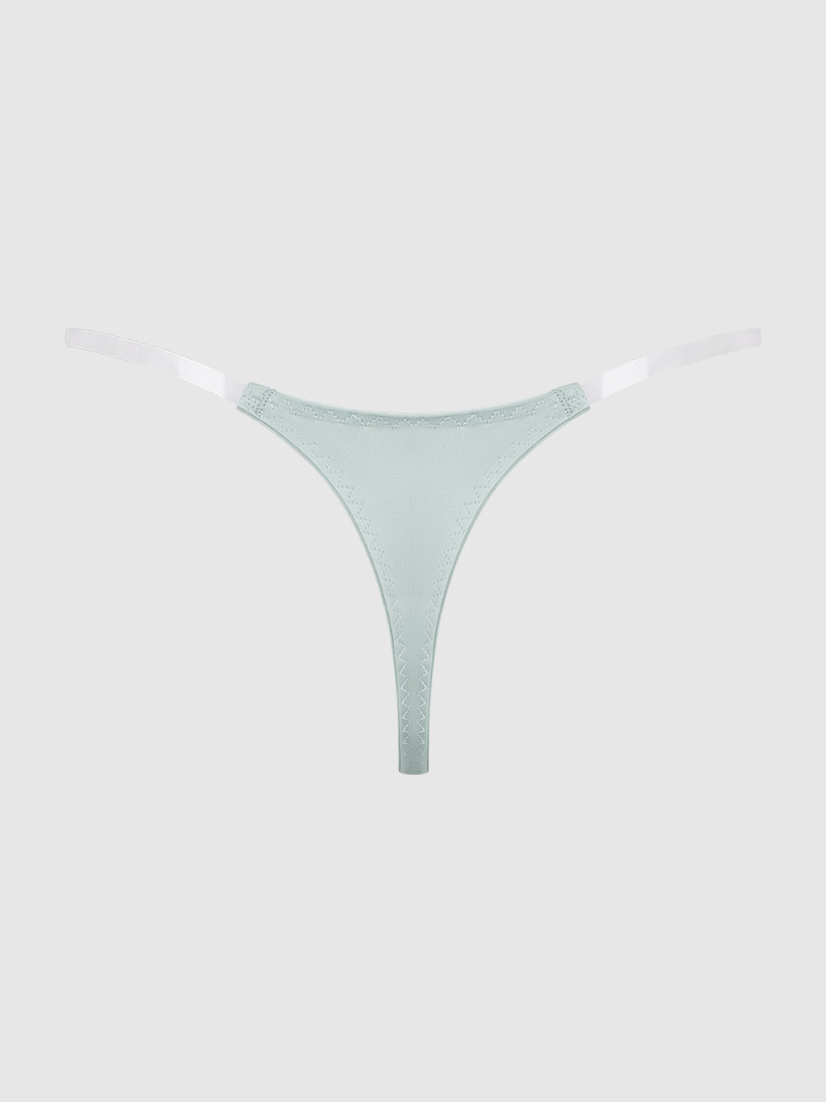 KRYSTAL CLEAR SIDE SLIDER THONG