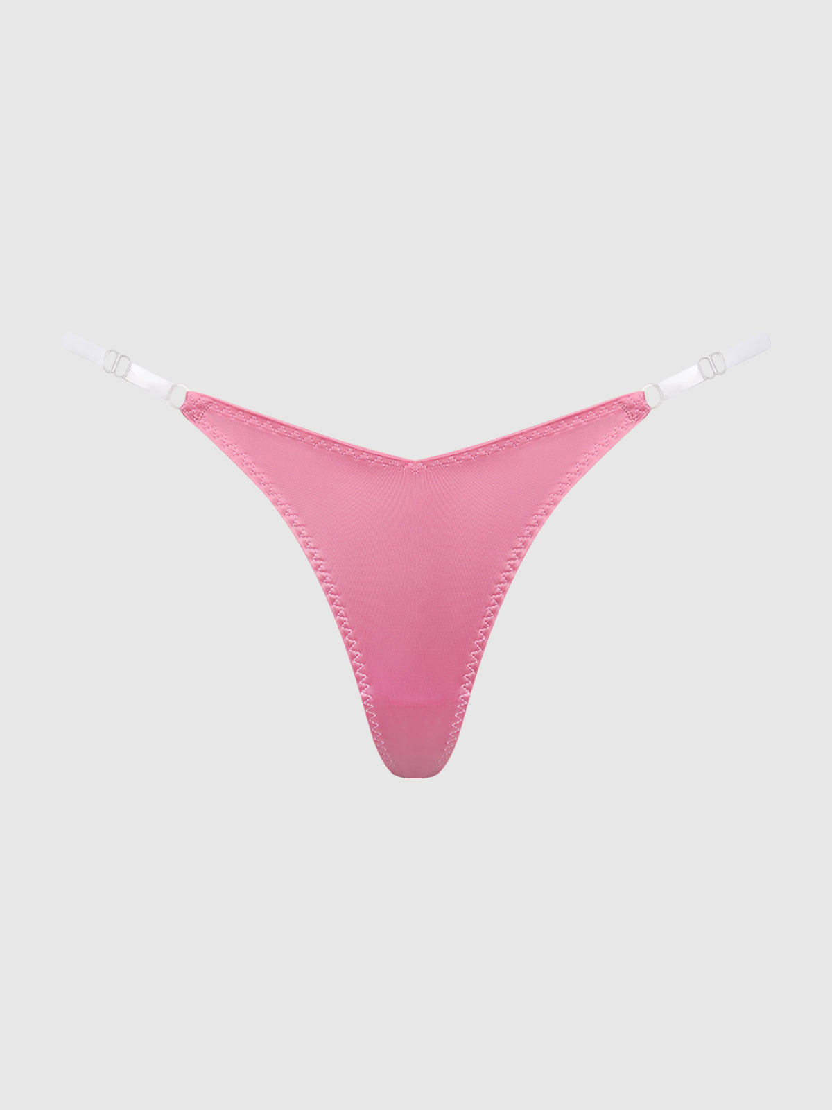 KRYSTAL CLEAR SIDE SLIDER THONG
