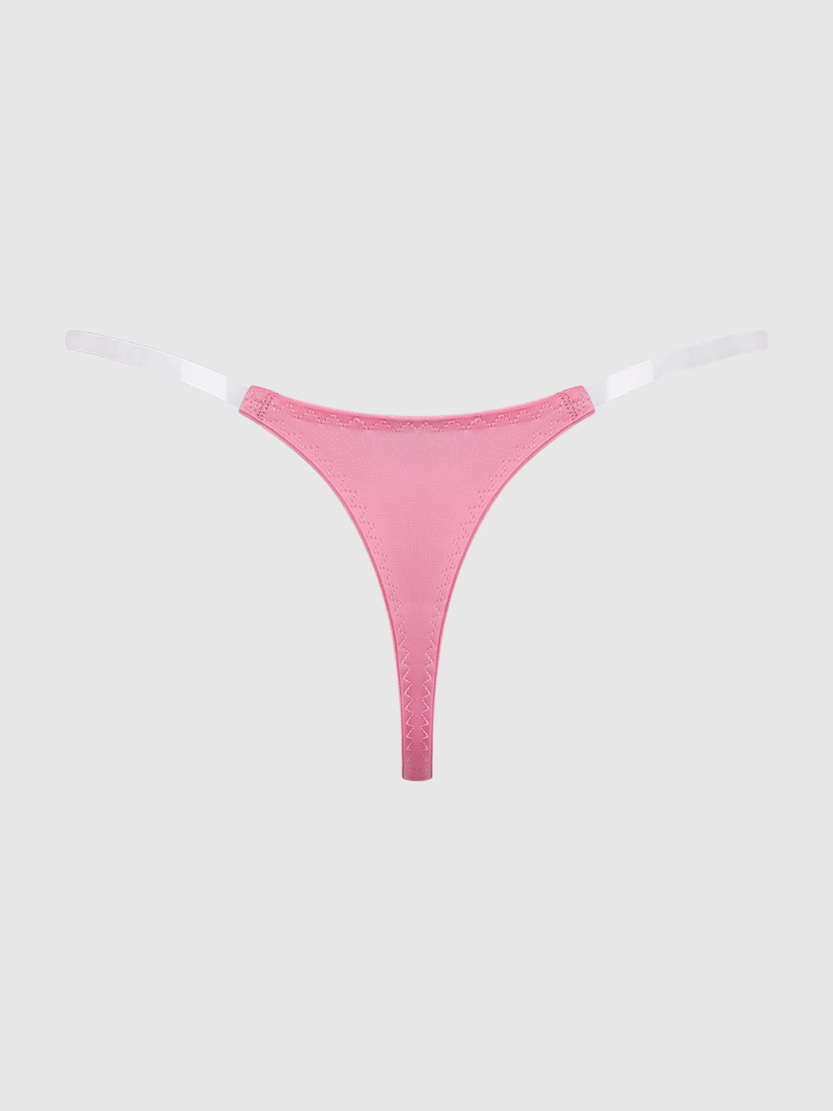 KRYSTAL CLEAR SIDE SLIDER THONG