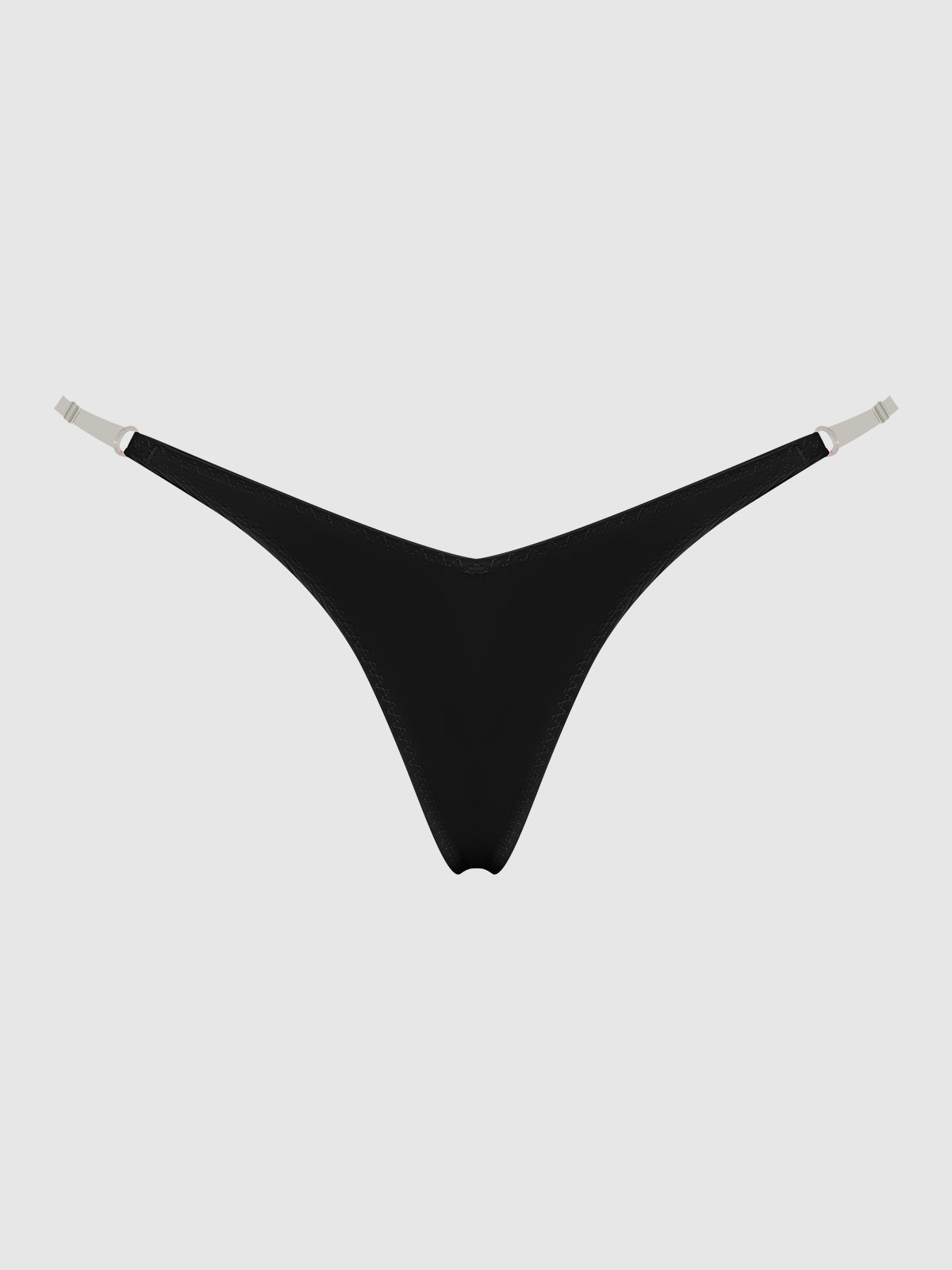 KRYSTAL CLEAR SIDE SLIDER THONG