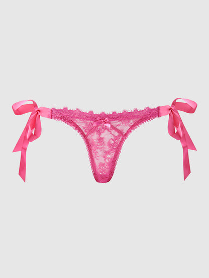 VICTORIA LACE DROP OFF TIE SIDE BIKINI