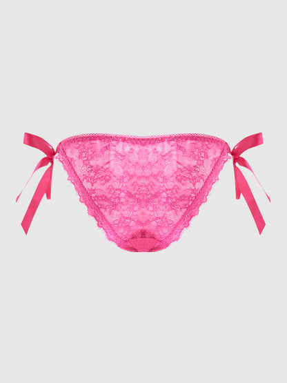 VICTORIA LACE DROP OFF TIE SIDE BIKINI