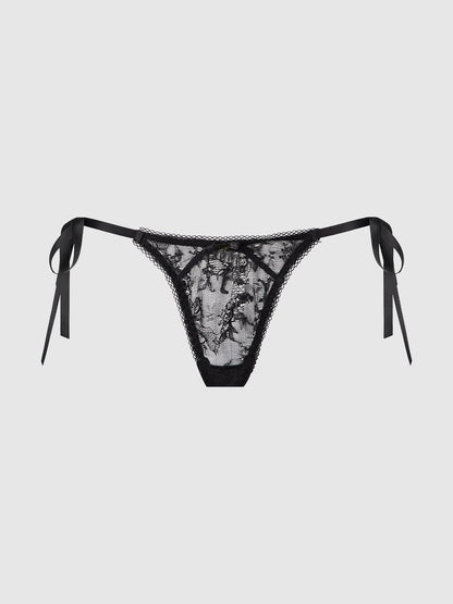 VICTORIA LACE DROP OFF TIE SIDE G-STRING
