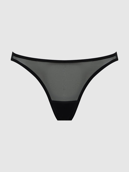 EVE MESH & CHAIN OPEN CAGED BACK HIPSTER