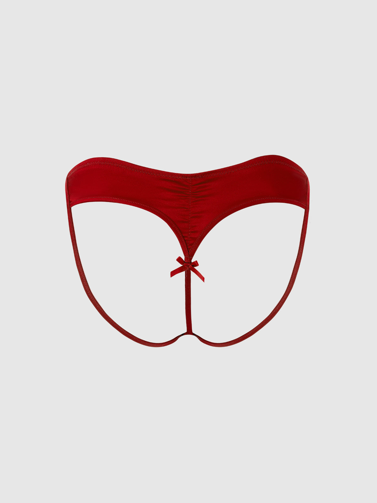 BRIGETA SATIN OPEN BACK HIPSTER