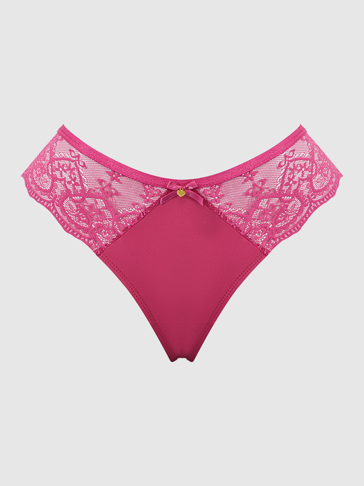 VERA LACE & MICRO STRAPPY BACK THONG