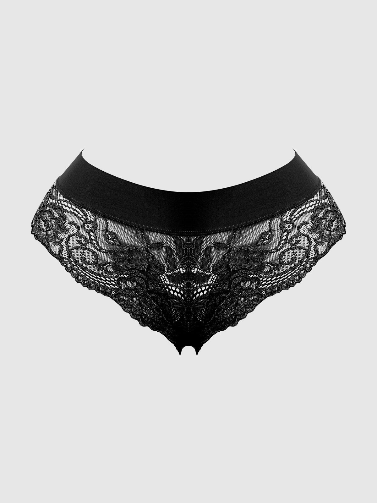 CAITLIN MICRO WAISTBAND LACE CHEEKY