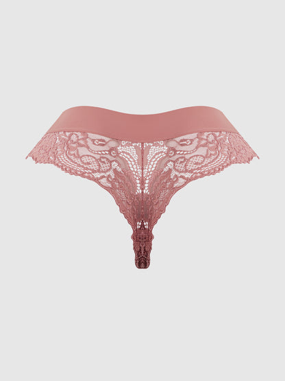 CAITLIN MICRO WAISTBAND LACE CHEEKY