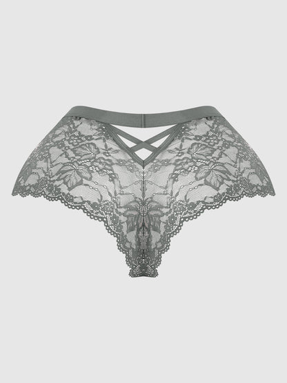 BELLA CRISS CROSS BACK LACE CHEEKY