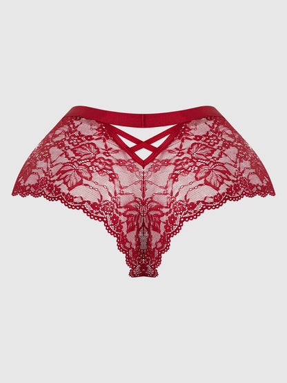 BELLA CRISS CROSS BACK LACE CHEEKY