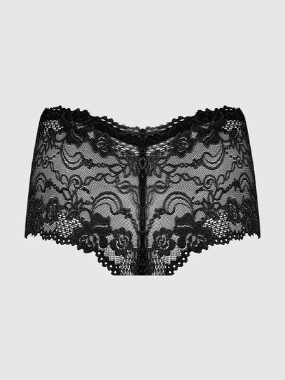 CAITLIN FLORAL LACE CHEEKY