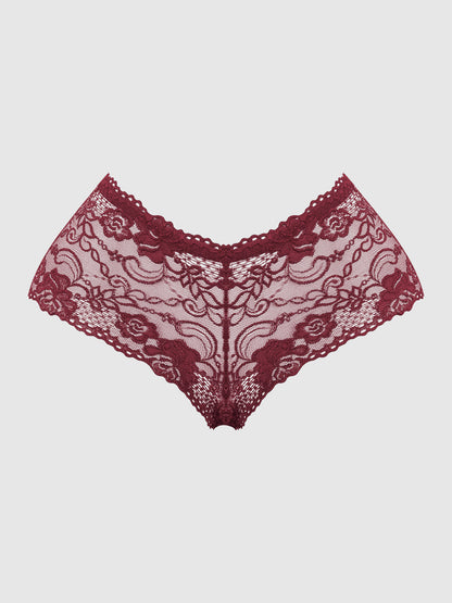 CAITLIN FLORAL LACE CHEEKY