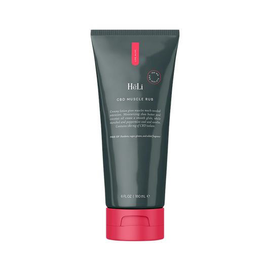 HēLi - Muscle Rub Cooling & Soothing Lotion