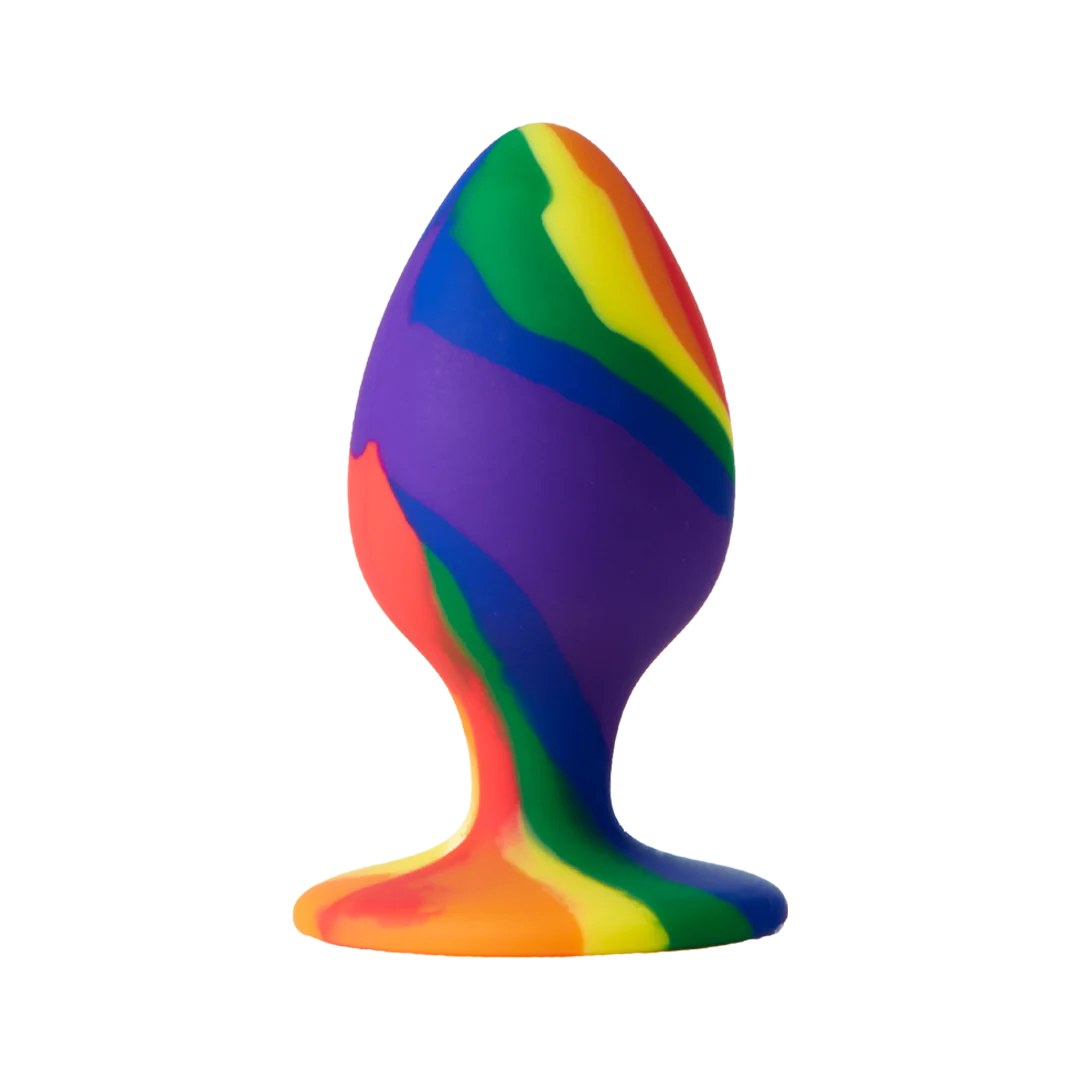 Over The Rainbow Suction Cup Anal Toy