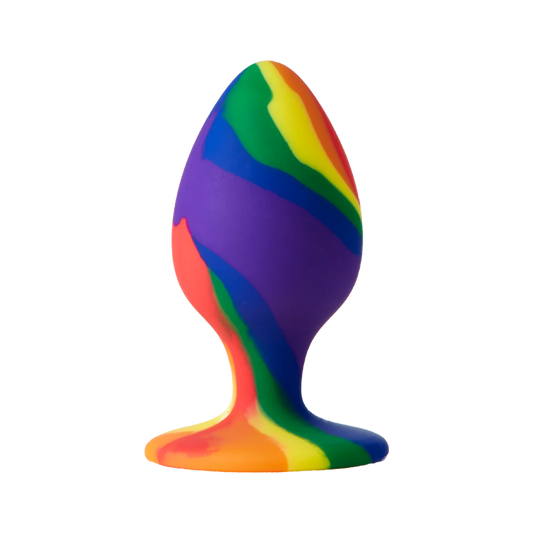 Over The Rainbow Suction Cup Anal Toy