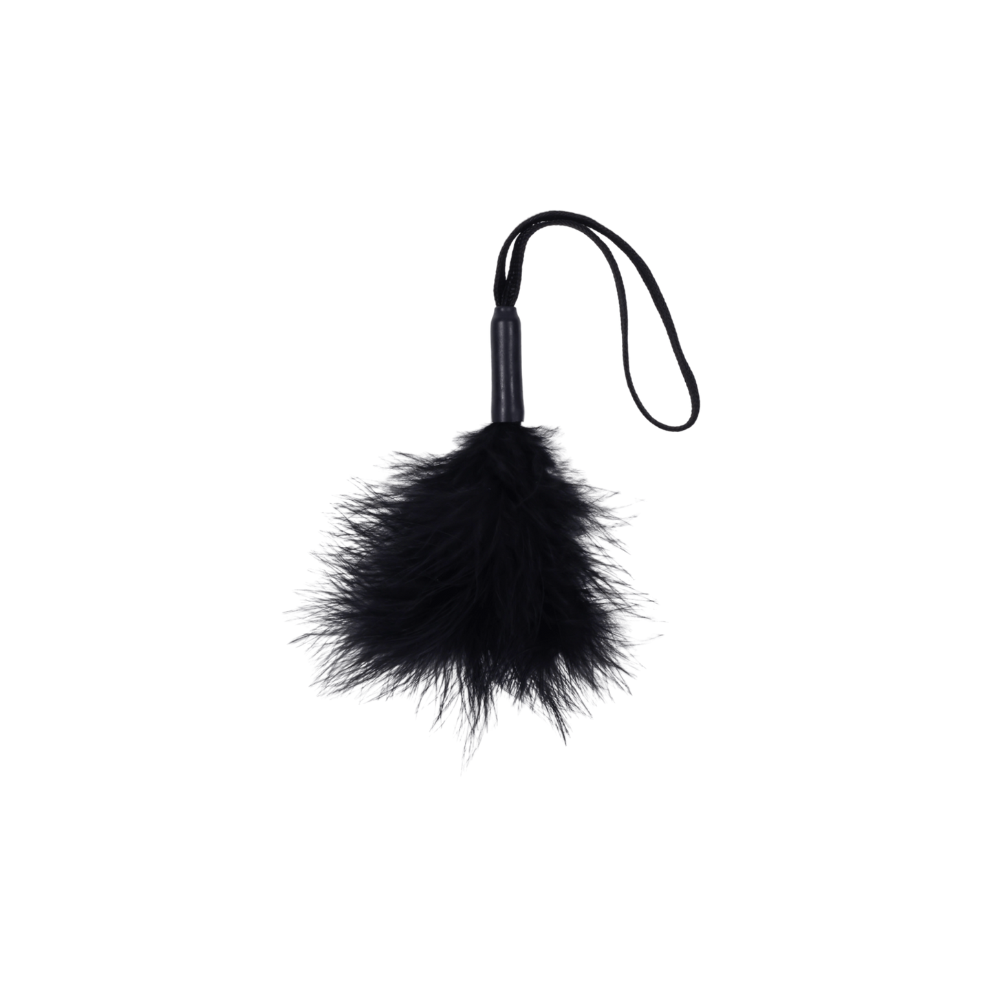 Peaches n' CreaMe Black Wrist Feather Tickler