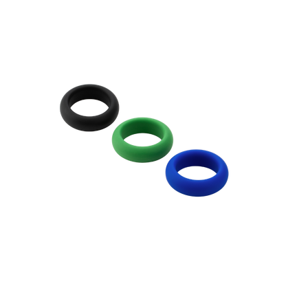 Juego de anillos de silicona progresivos