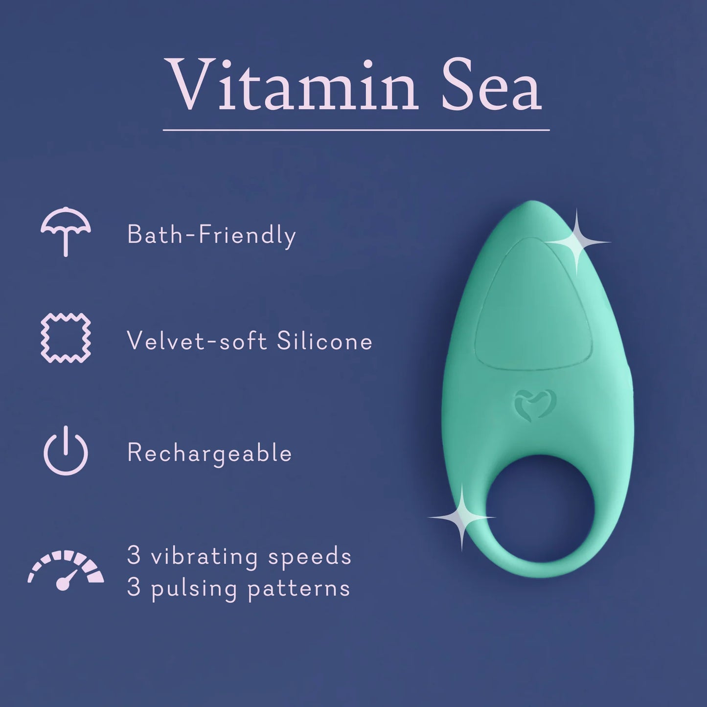 Vitamin Sea Vibrating C-Ring